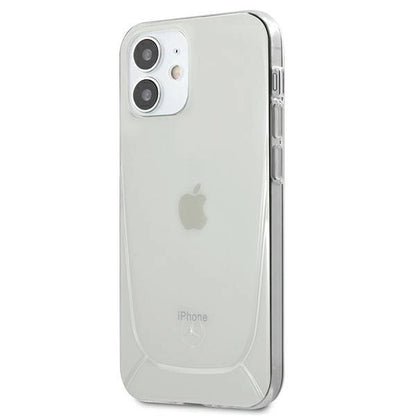 Mercedes MEHCP12SARCT iPhone 12 mini 5,4" clear hardcase Transparent Line_1