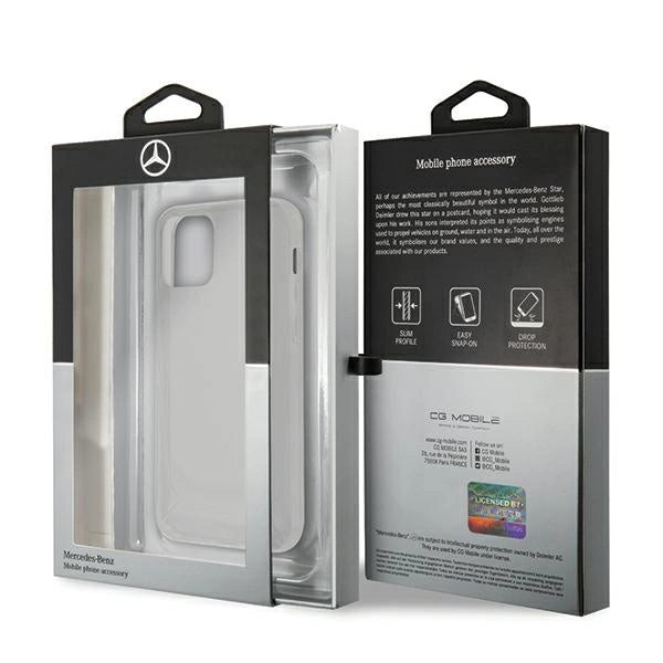 Mercedes MEHCP12SARCT iPhone 12 mini 5,4" clear hardcase Transparent Line_6