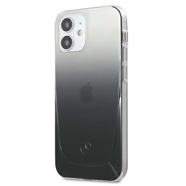 Mercedes MEHCP12SARGBK iPhone 12 mini 5,4" czarny/black hardcase Transparent Line_1