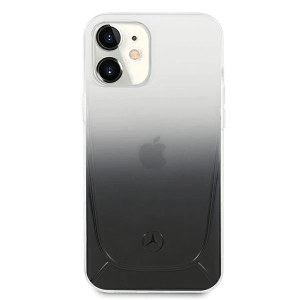 Mercedes MEHCP12SARGBK iPhone 12 mini 5,4" czarny/black hardcase Transparent Line_2