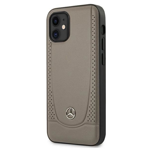 Mercedes MEHCP12SARMBR iPhone 12 mini 5,4" brązowy/brown hardcase Urban Line_1