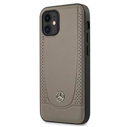 Mercedes MEHCP12SARMBR iPhone 12 mini 5,4" brązowy/brown hardcase Urban Line_1