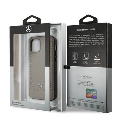 Mercedes MEHCP12SARMBR iPhone 12 mini 5,4" brązowy/brown hardcase Urban Line_7