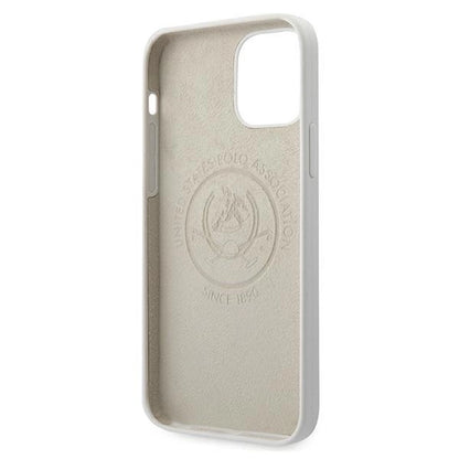 US Polo USHCP12MSLHRWH iPhone 12/12 Pro 6,1" biały/white Silicone Collection_6