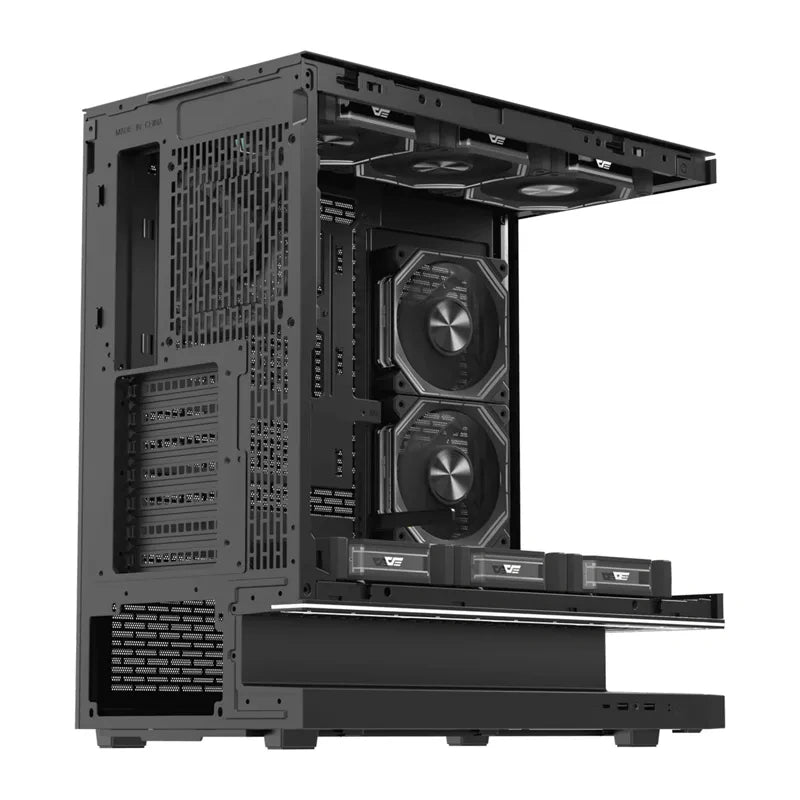 Computer case DarkFlash F1 +6 Fans (Black)_1