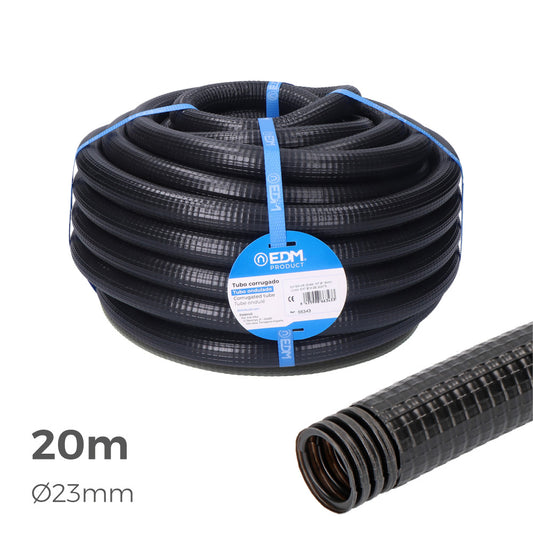 Tubo anelado para exterior medida 23mm m-32 20m ce_0