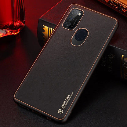 Dux Ducis Yolo elegant case made of soft TPU and PU leather for Samsung Galaxy M30s black_13