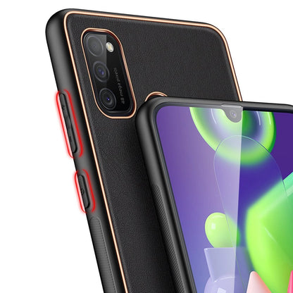 Dux Ducis Yolo elegant case made of soft TPU and PU leather for Samsung Galaxy M30s black_6