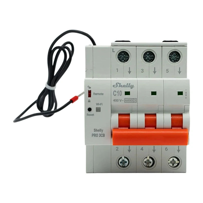 Miniature Circuit Breaker SHELLY Pro 3CB C10_0