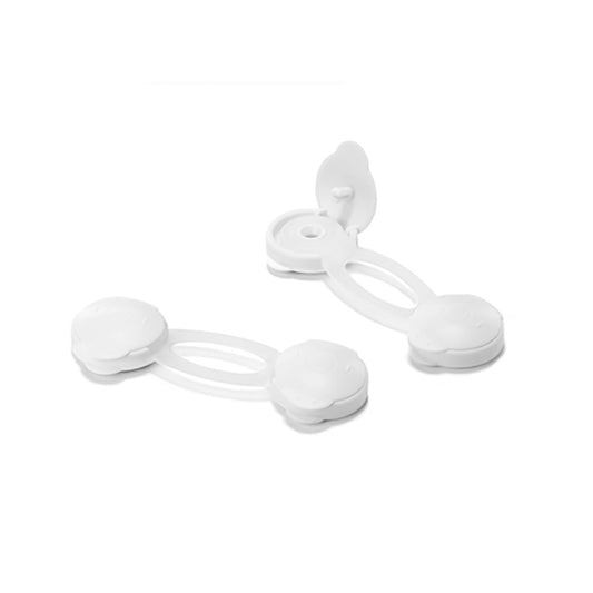 Fecho de seguranÃ§a multiusos curto branco 5101-2-001 (blister 2 unid.) inofix_0