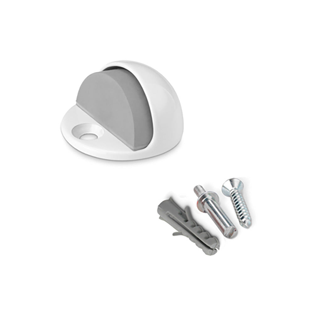 Batente para porta metalico con parafuso branco (blister) inofix_0