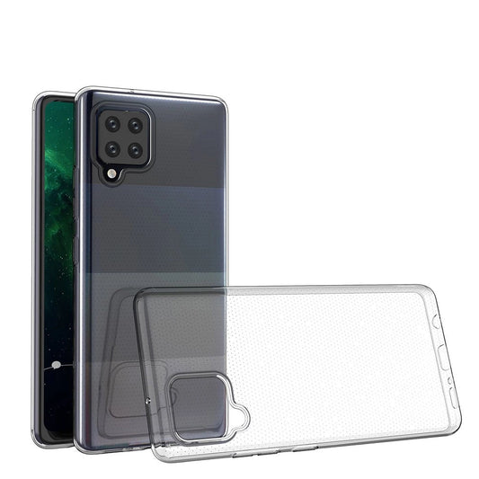 Ultra Clear 0.5mm Case Gel TPU Cover for Samsung Galaxy A12 / Galaxy M12 transparent_0