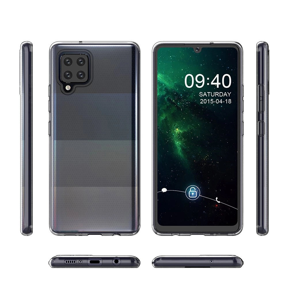 Ultra Clear 0.5mm Case Gel TPU Cover for Samsung Galaxy A12 / Galaxy M12 transparent_3