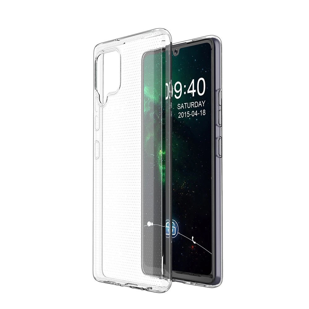 Ultra Clear 0.5mm Case Gel TPU Cover for Samsung Galaxy A12 / Galaxy M12 transparent_6
