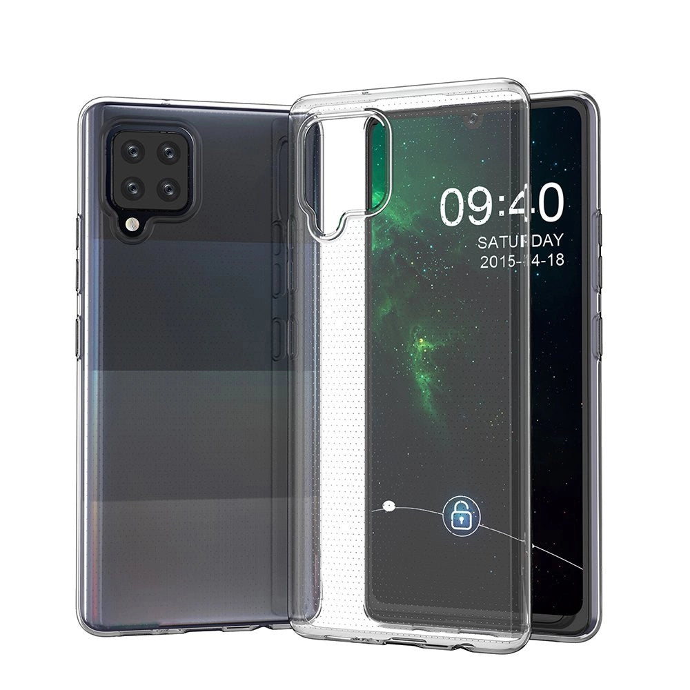 Ultra Clear 0.5mm Case Gel TPU Cover for Samsung Galaxy A12 / Galaxy M12 transparent_7