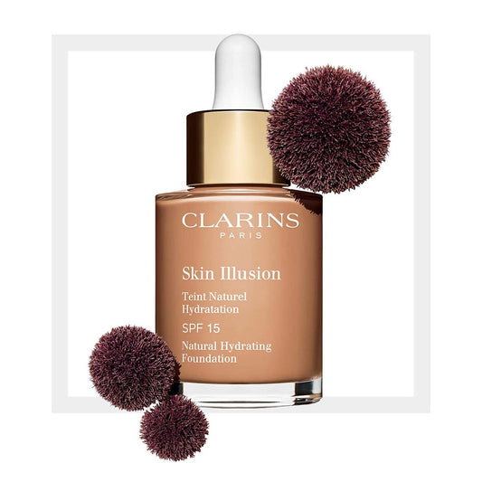 CLARINS SKIN ILLUSION BASE SPF15 112C AMBER 30ML_0