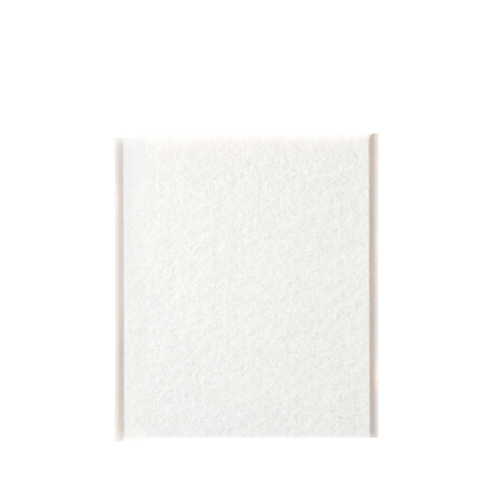 Pack 1 feltros adesivos sinteticos branco 100x85mm plasfix inofix_0