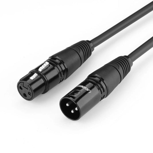 Ugreen AV130 66716 audio XLR (female) - XLR (male) cable for microphone / amplifier 1m - black_0