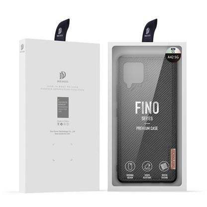 Dux Ducis Fino case covered with nylon material for Samsung Galaxy A42 5G black_4