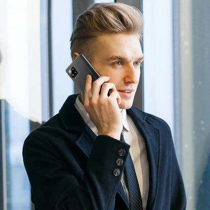 Dux Ducis Fino case covered with nylon material for Samsung Galaxy A42 5G black_8