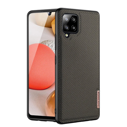 Dux Ducis Fino case covered with nylon material for Samsung Galaxy A42 5G green_0