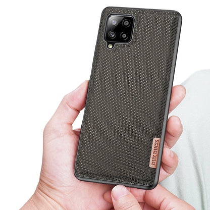 Dux Ducis Fino case covered with nylon material for Samsung Galaxy A42 5G green_5