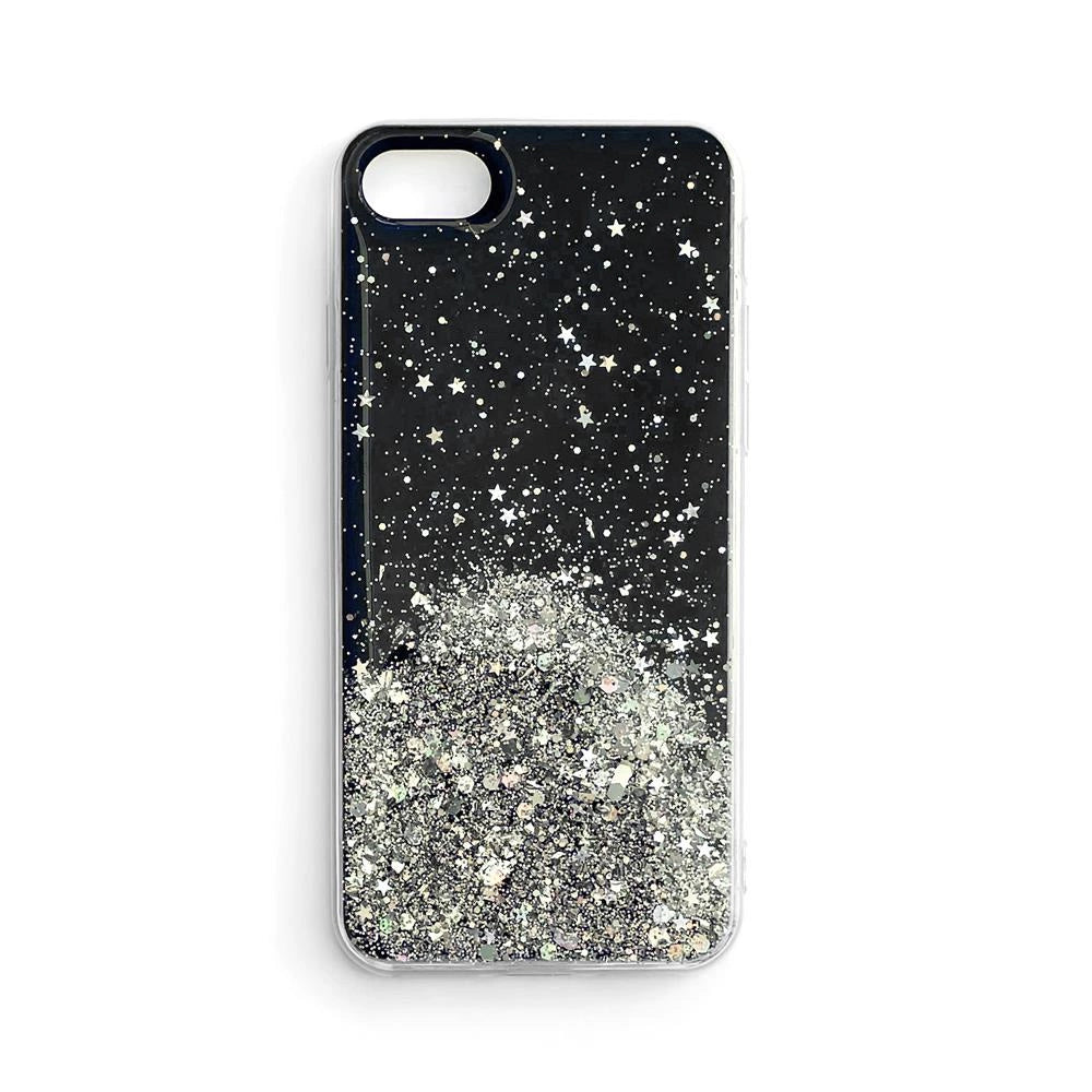 Wozinsky Star Glitter Shining Cover for Samsung Galaxy S21+ 5G (S21 Plus 5G) black_0