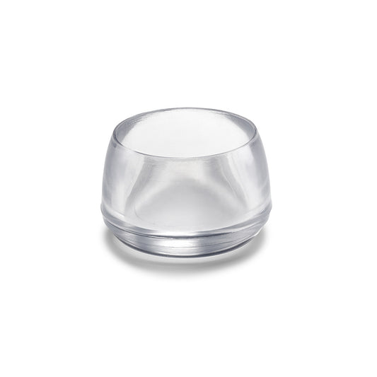 PÃ© redondo para cadeira exterior transparente Ã¸18mm (blÃ­ster 8 unid.) inofix_0