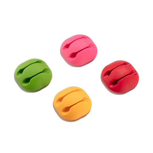 Clip adesivo duplo para cabos sortido inofix cores / modelos diversos_0