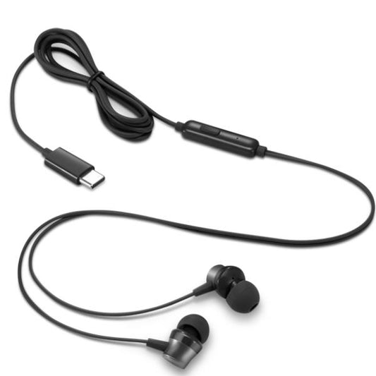 Cuffie Auricolari USB-C Lenovo / Preto / 4XD1J77351_0