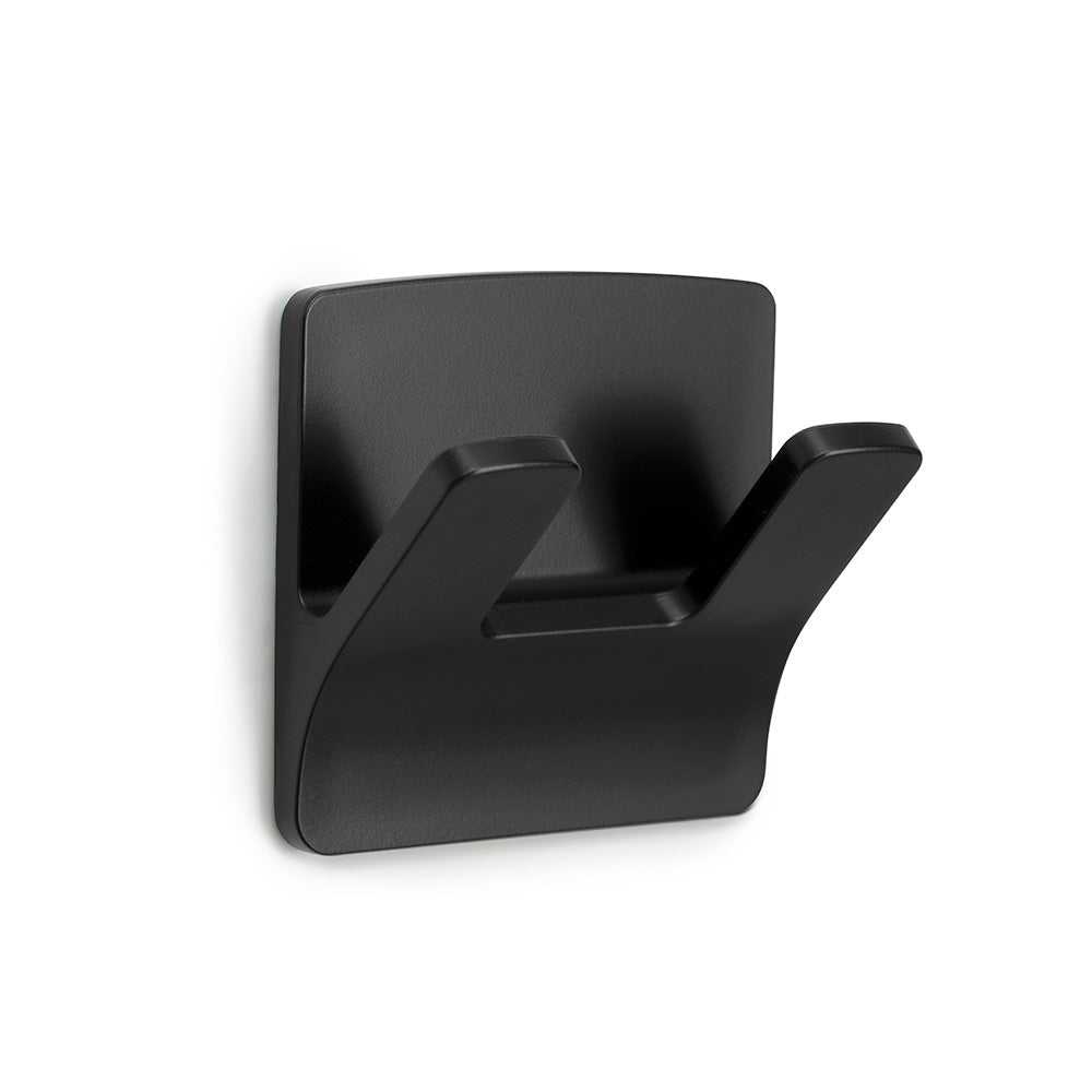 Cabide resistente Ã  Ã¡gua "rama doble" preto mate 2192-3 inofix_0