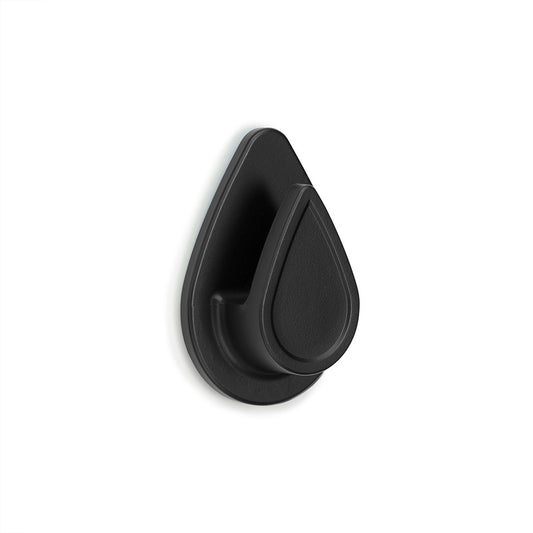 Cabide resistente Ã  Ã¡gua "gota" preto mate 2193-3 inofix_0