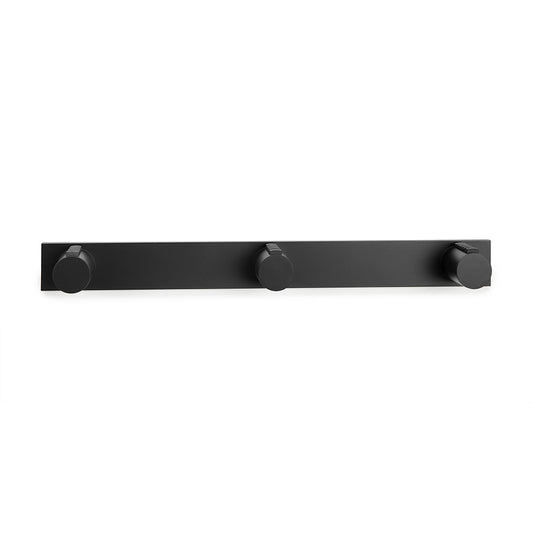 Cabide cilÃ­ndrico triplo preto mate 3089-3 inofix_0