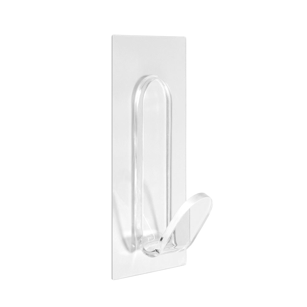 Cabide aderente reutilizÃ¡vel "j" transparente 1296-0 inofix_0