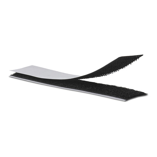 Fita adesiva tipo gancho e bucle 2x10cm. preto 2143-3. inofix_0