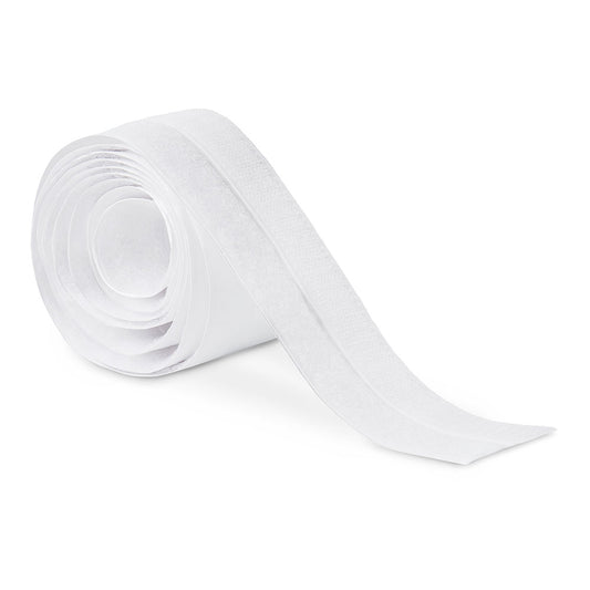 Rolo adesivo tipo gancho e bucle 20mmx1,5m. branco 2144-2. inofix_0