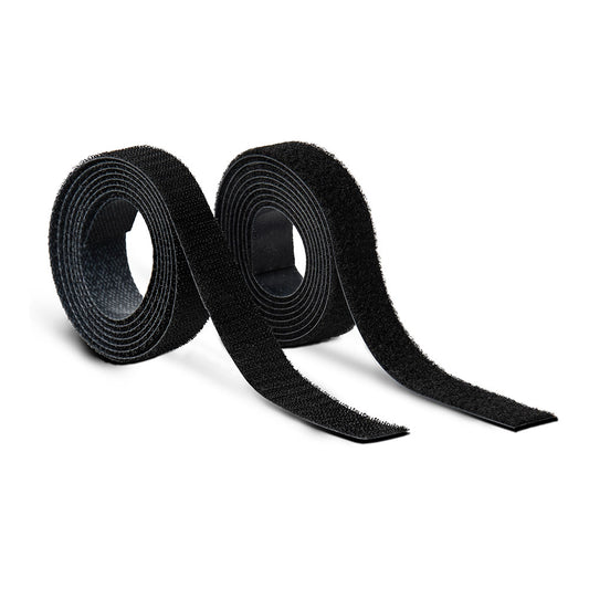 Rolo adesivo tÃ©rmico tipo gancho e bucle 20mmx1,5m. preto 2145-3. inofix_0