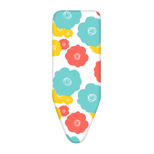 Capa para tÃ¡bua de engomar power vap 130x48cm flores 1347-5 inofix_0