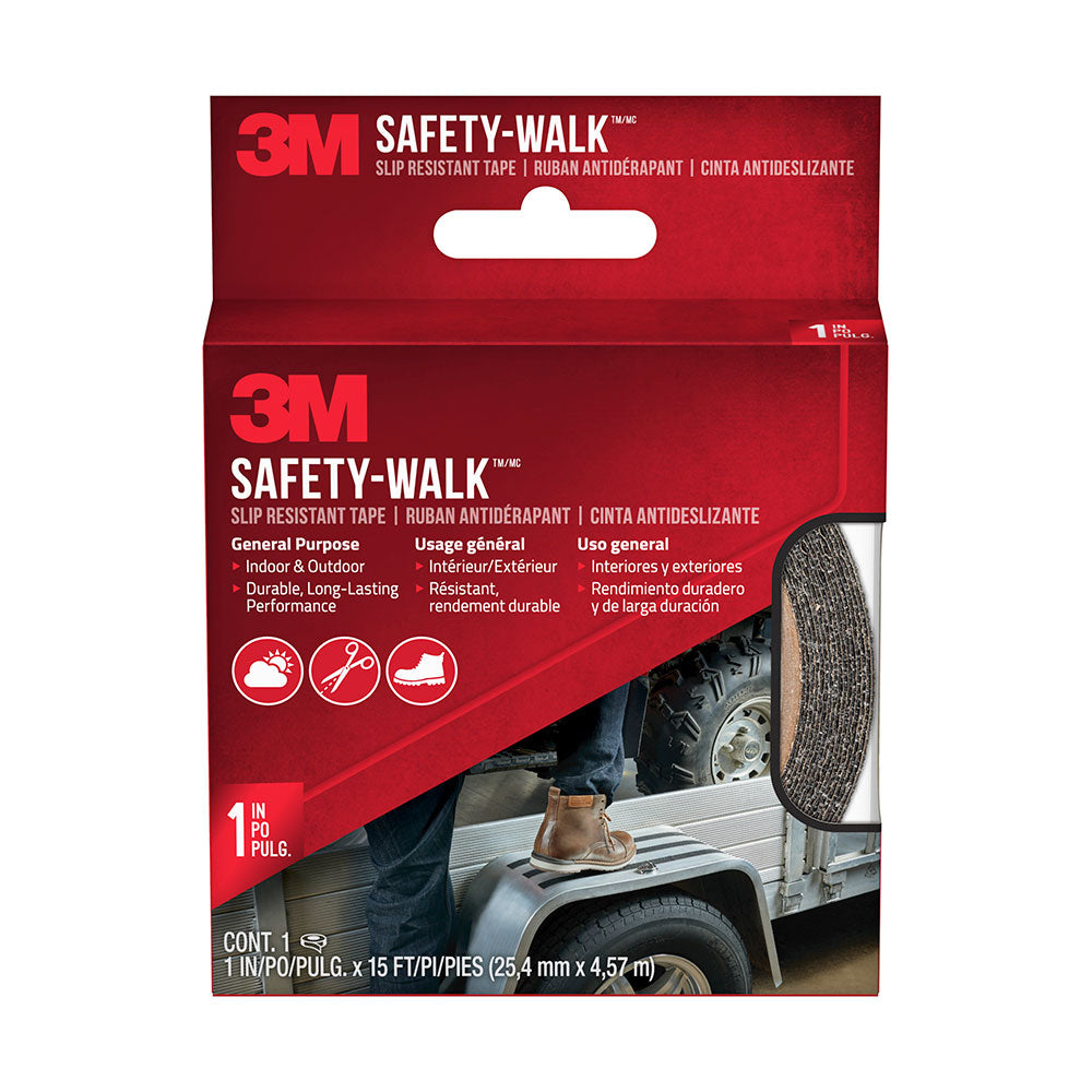 Rolo de fita antiderrapante, exterior, preto, 25 mm x 4,5 m, uso geral_0