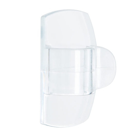 Clips de cabo redondos, transparentes, 19 x 32 x 13 mm, 4 uds + 5 tiras, 17017clr_0