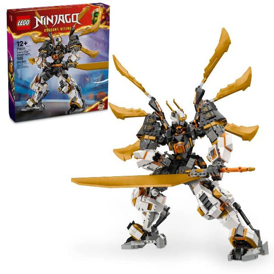 Konstruktionsspielzeug LEGO / Preto / 71821 Ninjago Coles Titandrachen-Mech_0