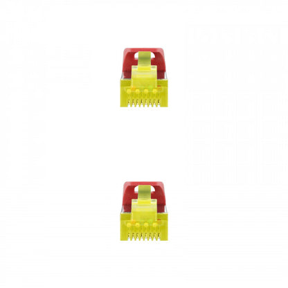 Nanocable Cable de red latiguillo RJ45 LSZH Cat.6A SFTP AWG26, Rojo, 2.0 m_2