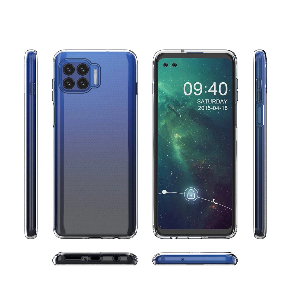 Ultra Clear 0.5mm Case Gel TPU Cover for Motorola Moto G 5G Plus transparent_2