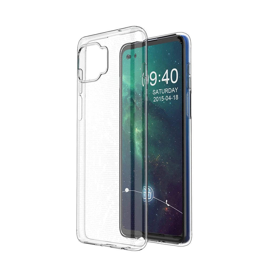 Ultra Clear 0.5mm Case Gel TPU Cover for Motorola Moto G 5G Plus transparent_5