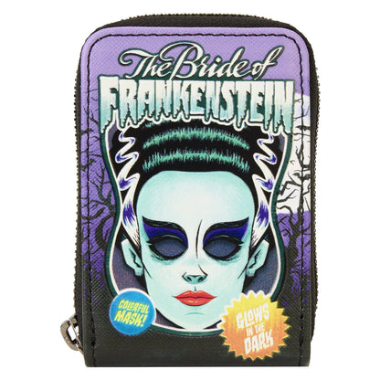 Porta-cartões Bride of Frankenstein Neon Mask Universal Monsters Loungefly