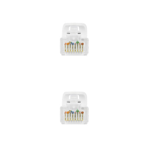Nanocable Cable de red latiguillo RJ45 LSZH Cat.6A UTP AWG24, Blanco, 3.0m_2