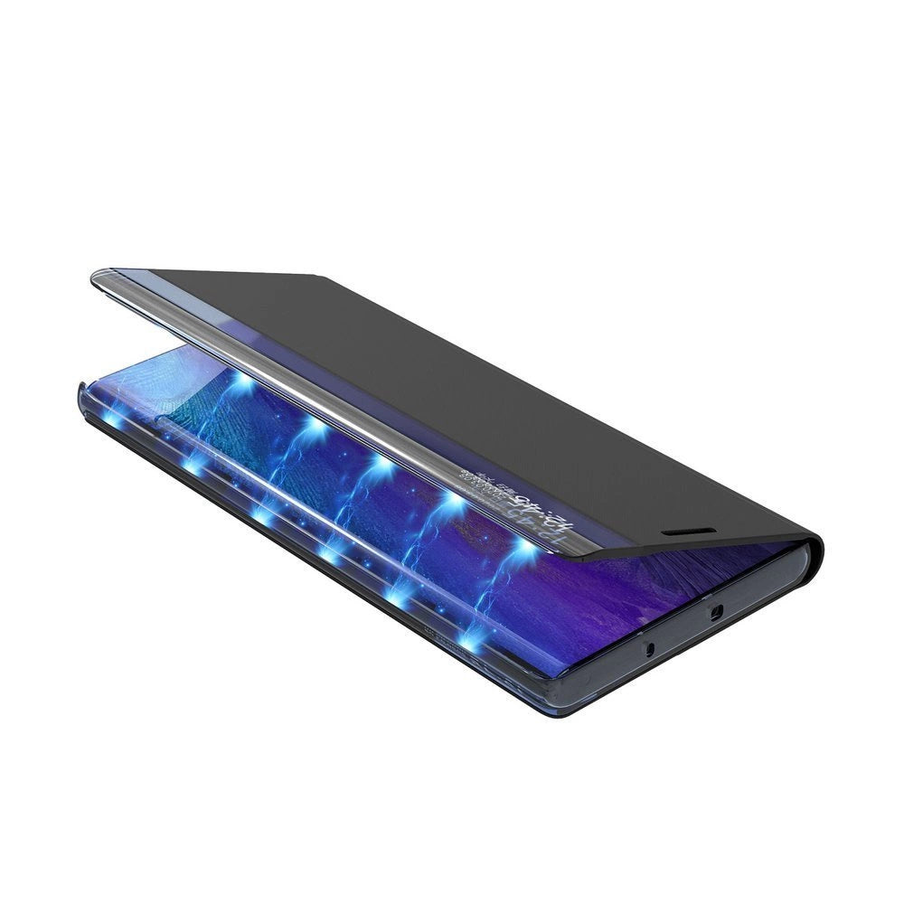 New Sleep Case Bookcase Type Case with kickstand function for Samsung Galaxy A72 4G blue_8
