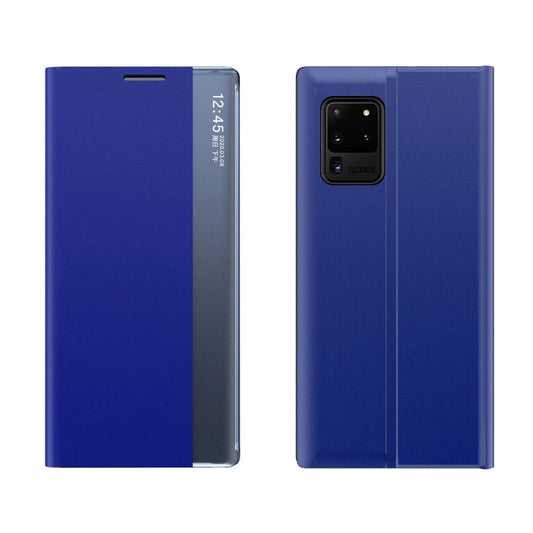 New Sleep Case Bookcase Type Case with kickstand function for Samsung Galaxy A72 4G blue_0
