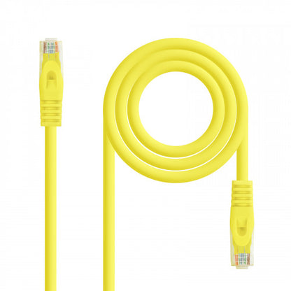 Nanocable Cable de red latiguillo RJ45 LSZH Cat.6A UTP AWG24, Amarillo, 2.0m_0