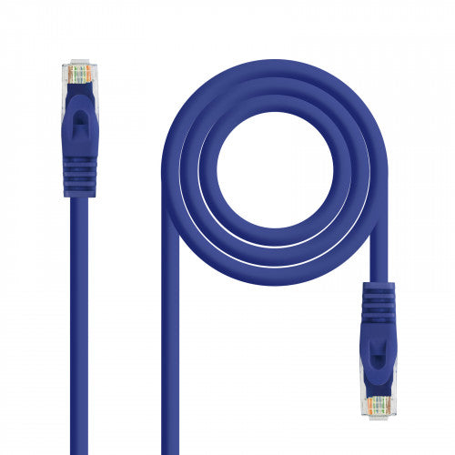 Nanocable Cable de red latiguillo RJ45 LSZH Cat.6A UTP AWG24, Azul, 2.0m_0